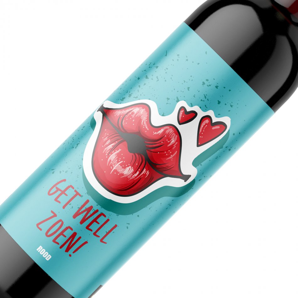 Get Well Zoen - Rood