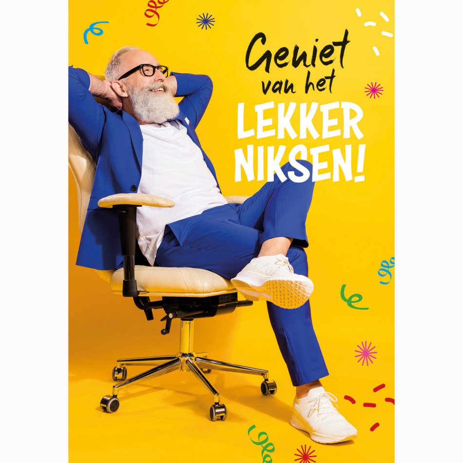 Pensioen Geniet van het lekker niksen