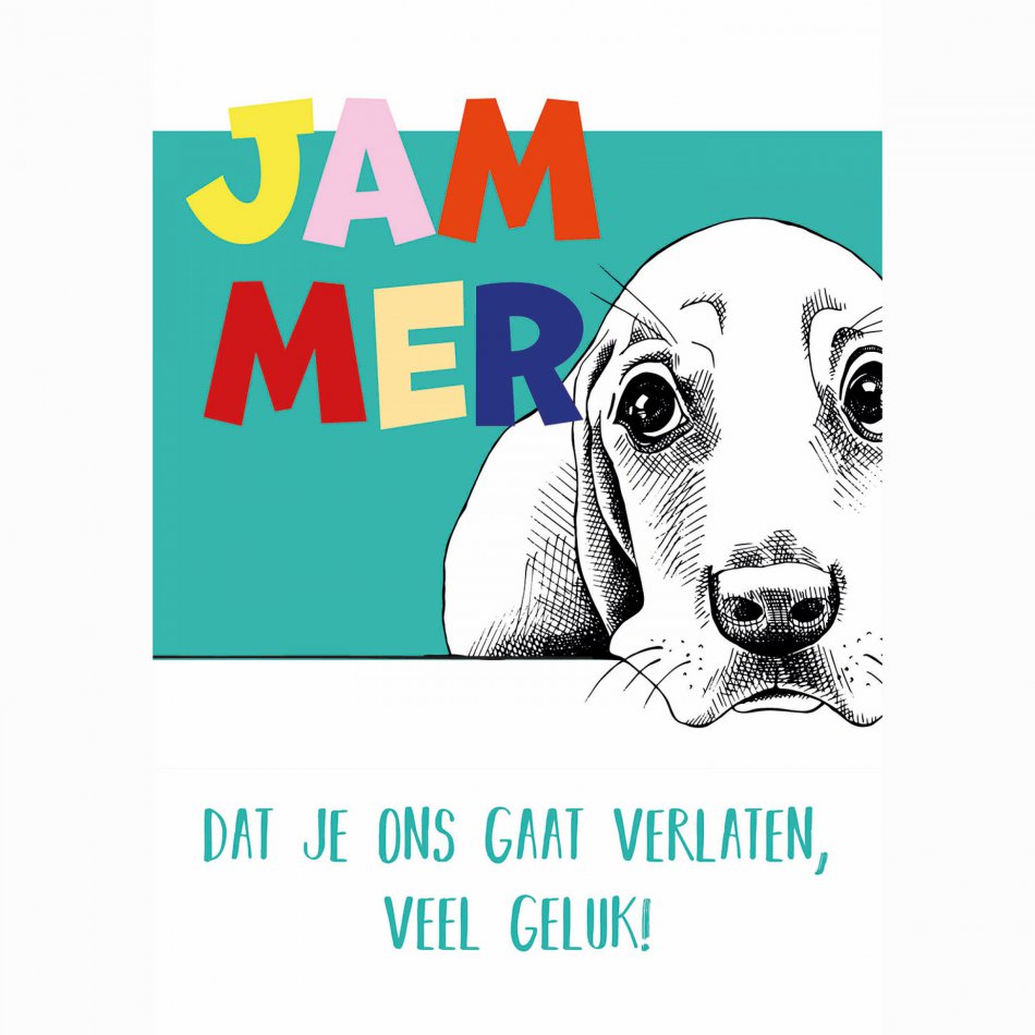 Pensioen Jammer hond