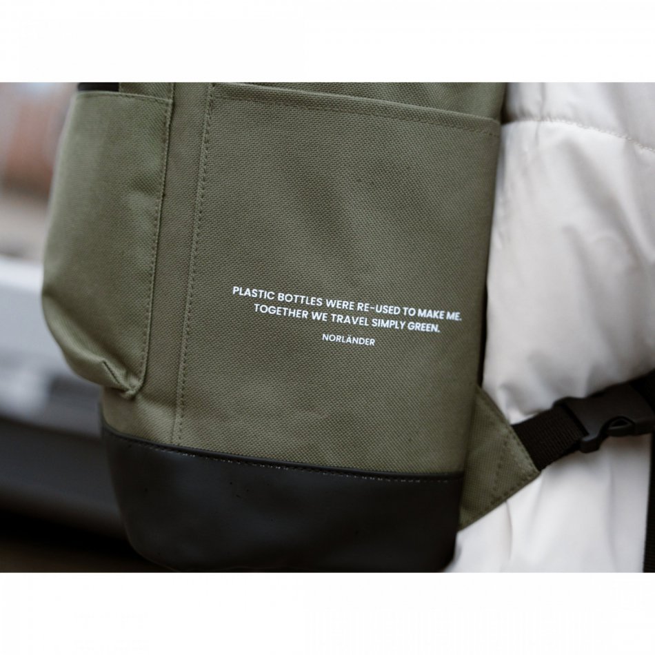 Fiets Rugtas RPET Olijfgroen