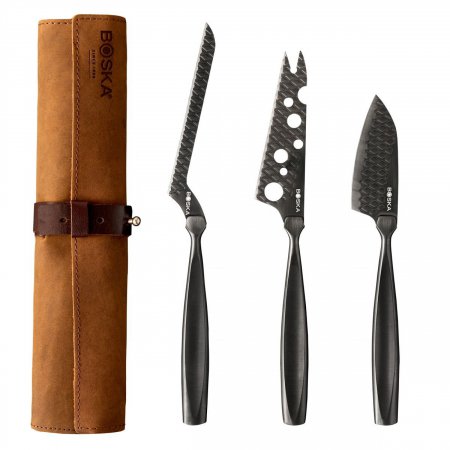 Cheese Knife Set Monaco+ Dark