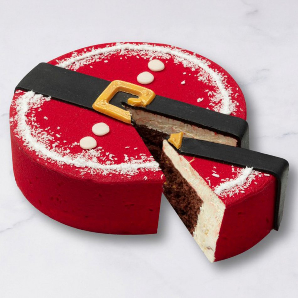 Kerstmanriem Taart 10 personen