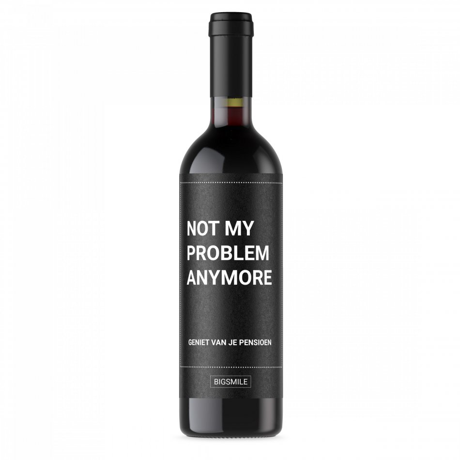 Not my problem anymore