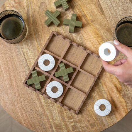Tic tac Toe Army green