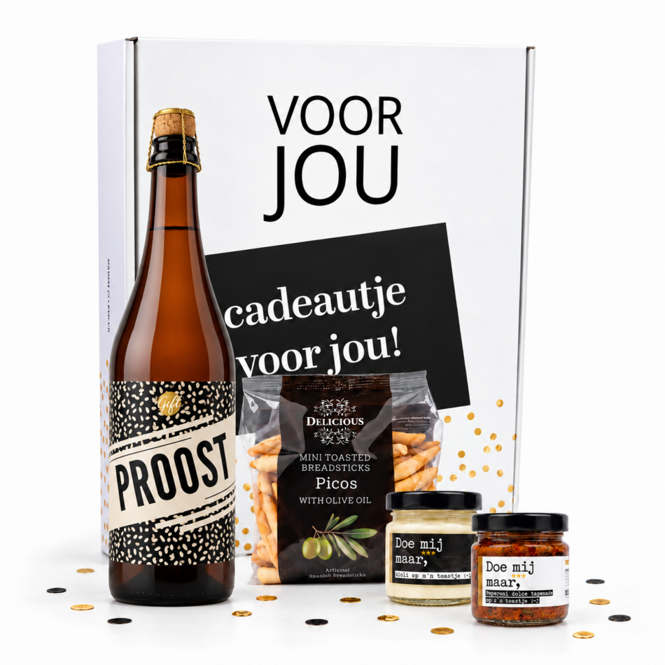 Borrelpakket Proost - NIEUW